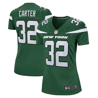 womens nike michael carter gotham green new york jets game 